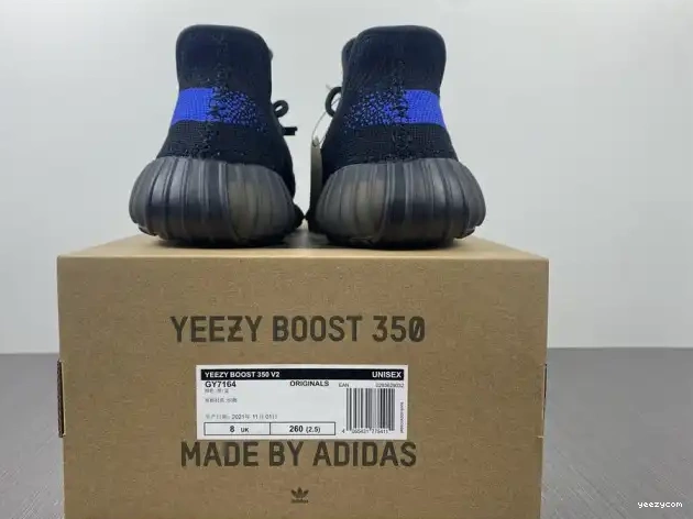 Yeezy Dazzling Adidas GY7164 V2 Blue Boost 350 0519